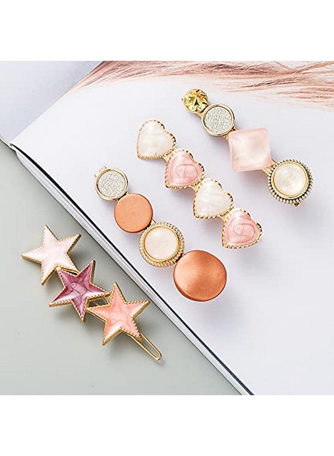 NGEL 8Pcs Macaron Hair Clip, Fashion Hair Accessories, Hair Pin, Hair Clip, Styling Hair Accessories For Women & Girls - Image 5