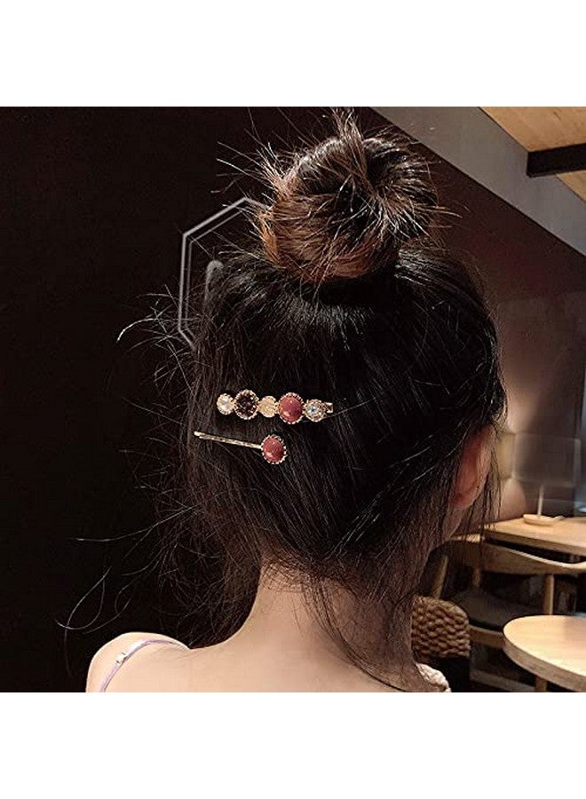 NGEL 8Pcs Macaron Hair Clip, Fashion Hair Accessories, Hair Pin, Hair Clip, Styling Hair Accessories For Women & Girls - Image 3
