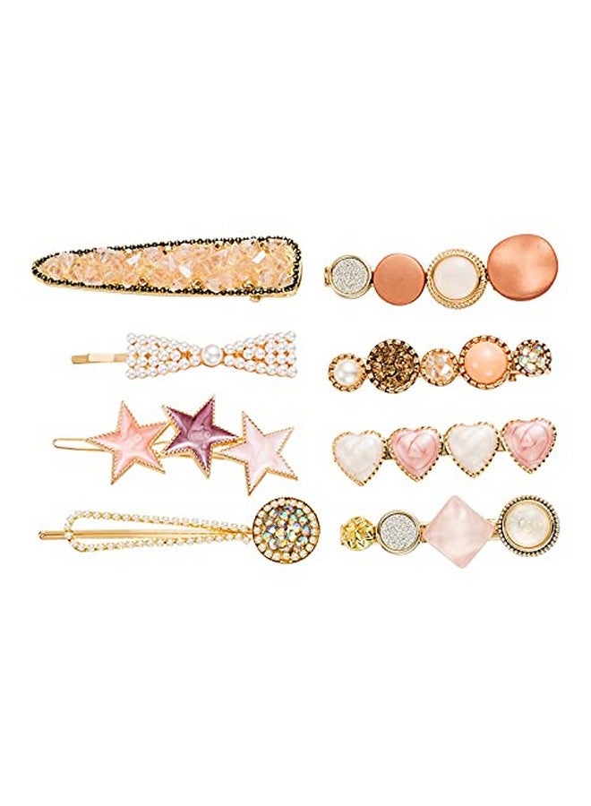 NGEL 8Pcs Macaron Hair Clip, Fashion Hair Accessories, Hair Pin, Hair Clip, Styling Hair Accessories For Women & Girls - Image 1