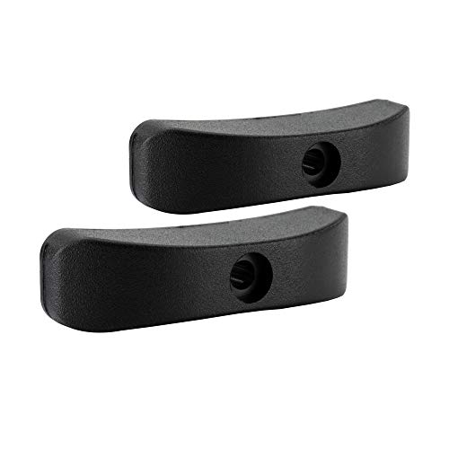 RecPro RV Window Crank Handle | Tee-Style Knob | Black Plastic (2-Pack) - Image 1