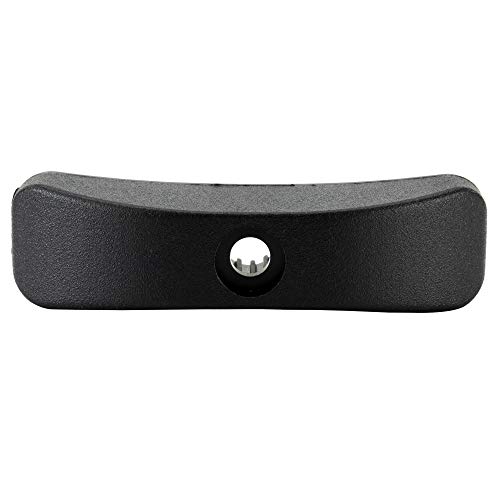 RecPro RV Window Crank Handle | Tee-Style Knob | Black Plastic (2-Pack) - Image 2