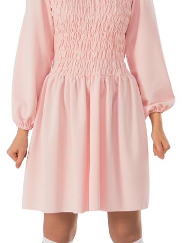 Rubies Rubie's womens Stranger Things Season 1 Short Sleeve Eleven Dress Adult Sized Costumes, As Shown, One Size US - Image 3