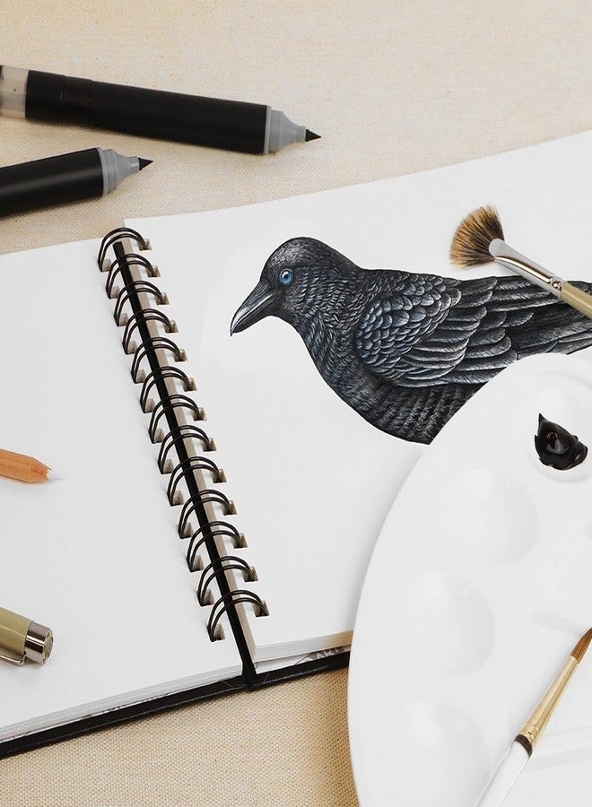 Pro Art Prem Watercolor Field Book 7"x10", 24 Sheets, 140#, Watercolor Paper, Sketchbook, Water Color Paper, Paper Pad, Journal, Book, Paint Painting Paper - Image 3