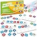 HugHush Magnetic Letter Tiles Phonics Spelling Games Speech Therapy Phonemic Awareness Alphabet Fridge Magnets Learn to Read Science Reading Manipulative Elkonin Box Preschool Kindergarten Classroom - Image 2
