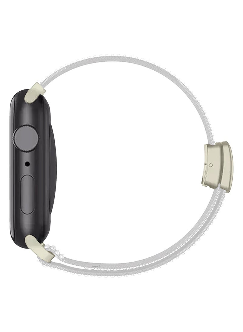 38mm/40mm/41mm/42mm(Series 10) Strap Band for Apple Watch Series 1-9, SE & Ultra - Rhinestone Sparkle Watch Band - White - Image 2