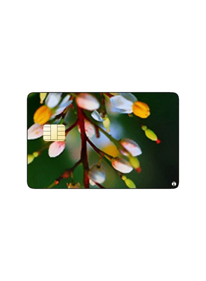 RKN PRINTED BANK CARD STICKER Beautiful Tree Leaves Picture - Image 2