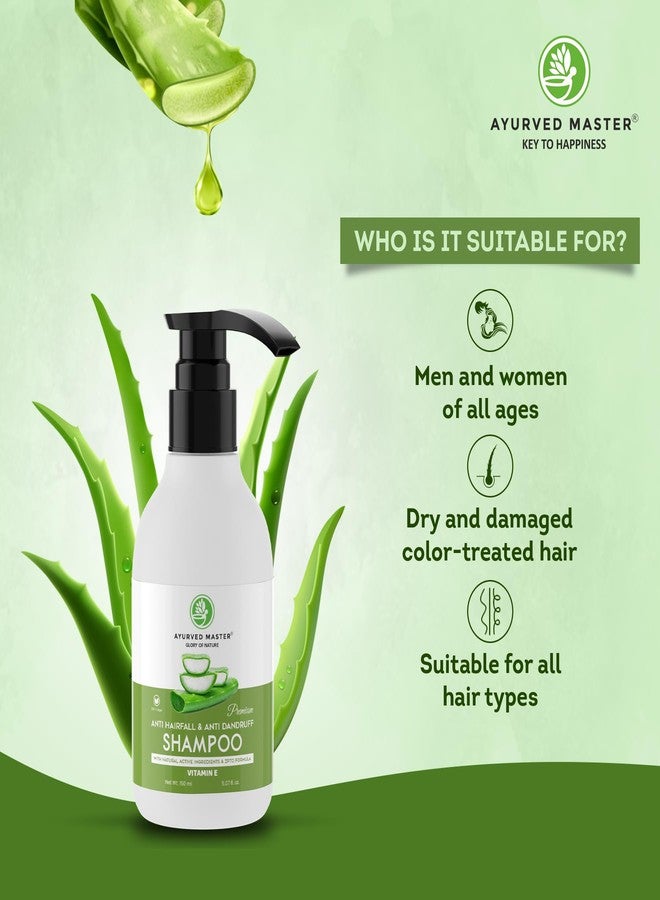 Ayurved Master Aloe Vera Shampoo For Hair Growth, Hair Fall Control and Dandruff Rescue Helps Strengthen, Soften and Restore Shine (300) ml - Image 4