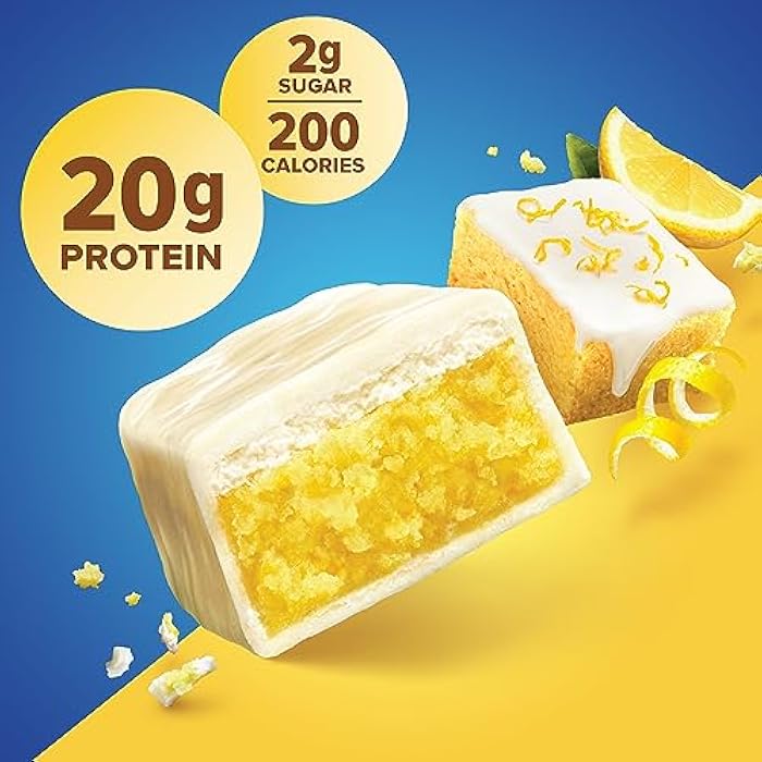 Pure Protein Bars Nutritious Snacks to Support Energy, Lemon Cake, 6 Count (Pack of 1) - Image 4