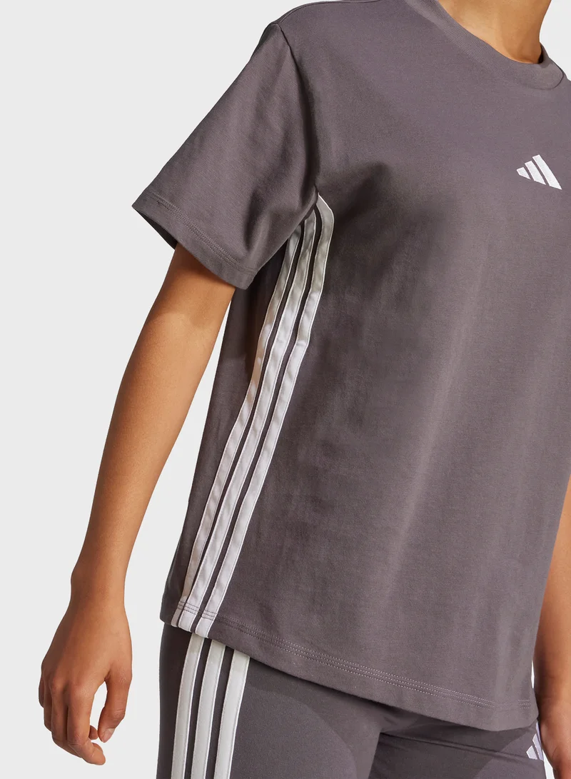 adidas تيشيرت أساسي بثلاث خطوط