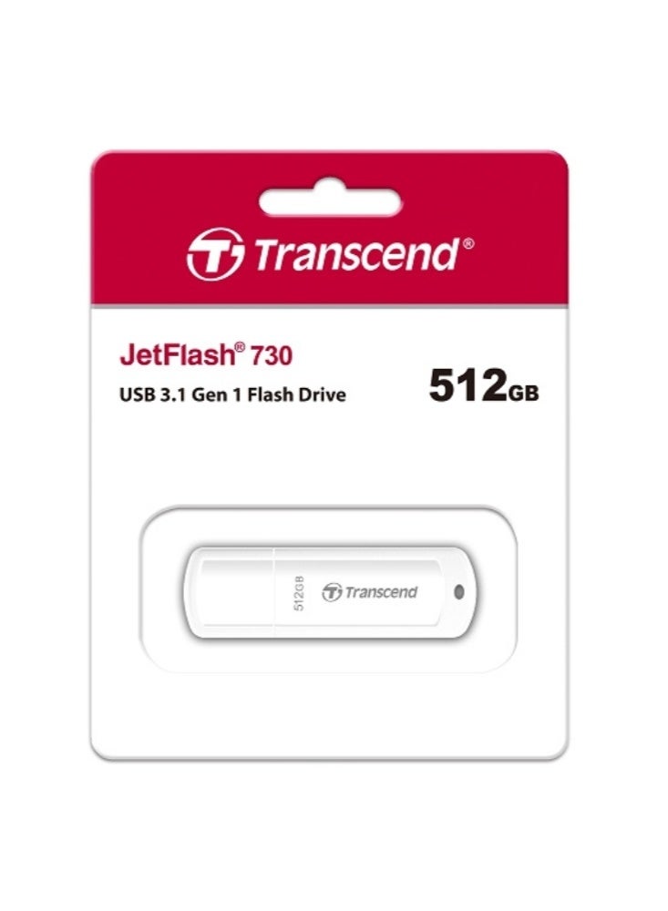 ترانسيند فلاش USB 3.1 Gen 1، 5 Gbps | JetFlash 730 | TS512GJF730 - Image 2