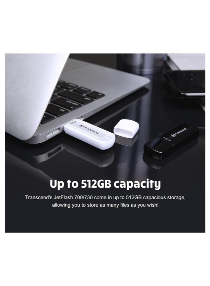 ترانسيند فلاش USB 3.1 Gen 1، 5 Gbps | JetFlash 730 | TS512GJF730 - Image 4