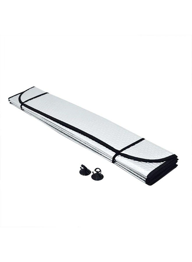 Car Sunscreen Insulation Sun Block Front Windshield Sunshade Block Shading Curtain Car Sun Visor - Image 5