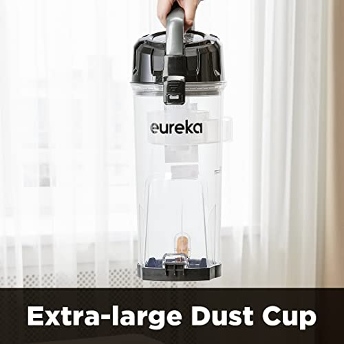 EUREKA PowerSpeed Lightweight Powerful Upright Vacuum Cleaner for Carpet and Hard Floor, Pet Turbo, Black,Yellow - Image 5