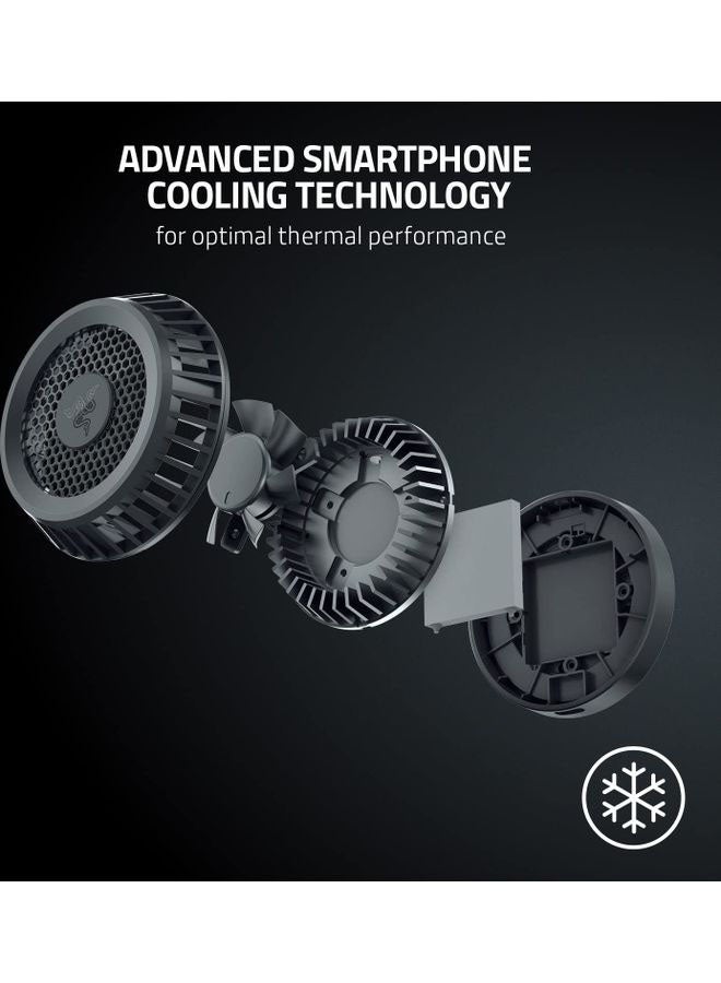 RAZER MAGSAFE COMPATIBLE SMARTPHONE COOLING FAN WITH RAZER CHROMA RGB RC21-01790100-R3M1