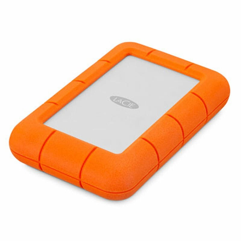 LaCie Rugged Mini 2TB External Hard Drive Portable HDD USB 3.0 USB 2.0 Compatible, Drop Shock Dust Rain Resistant Shuttle Drive, for Mac and PC Computer Desktop Workstation PC Laptop (LAC9000298) - Image 3
