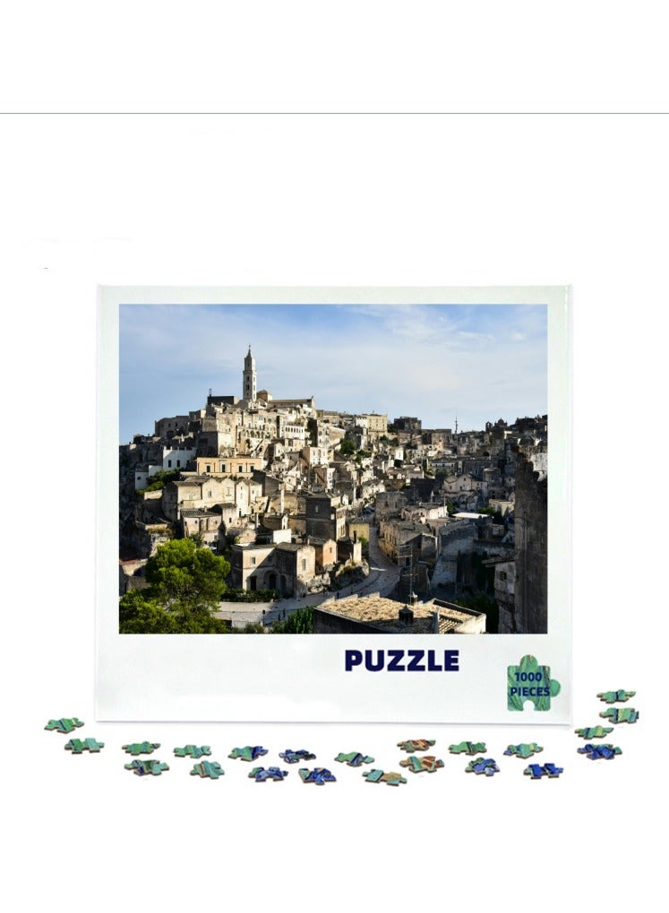 Anna 1000 Pieces Thickened Paper Puzzle for Stress Relief and Decoration - Image 1