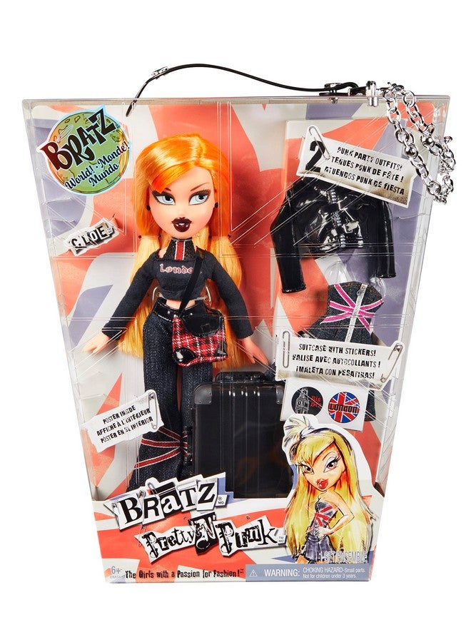 براتز دمية براتز بريتي آند بانك كلوي فاشون مع طقمين وحقيبة سفر، مناسبة لهواة الجمع من سن 6 إلى 7 سنوات فما فوق - Image 1