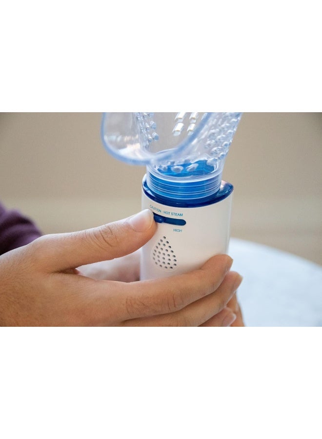 Crane Corded Personal Steam Inhaler, for Sinus, Congestion, Cough, & Cold Relief, Vapor Pad Compatible - Image 5