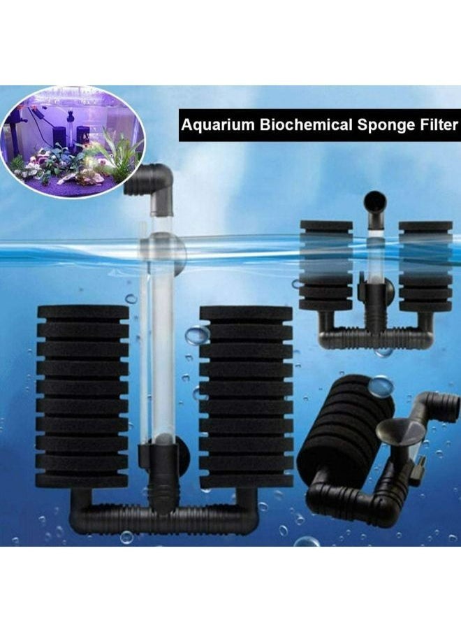 Generic - B&K Great Aquarium Bio Sponge Filter Fish Tank Shrimp Pond Air Pump  Filtration Noiseless Foam XY-2830 - Image 1