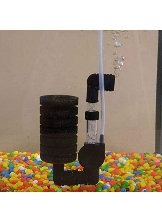 Generic - B&K Great Aquarium Bio Sponge Filter Fish Tank Shrimp Pond Air Pump  Filtration Noiseless Foam XY-2830 - Image 1