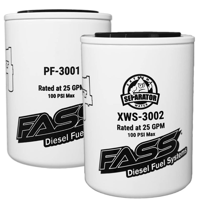 FASS Titanium Series Fuel Filter Package XWS-3002 / PF-3001 - Image 1
