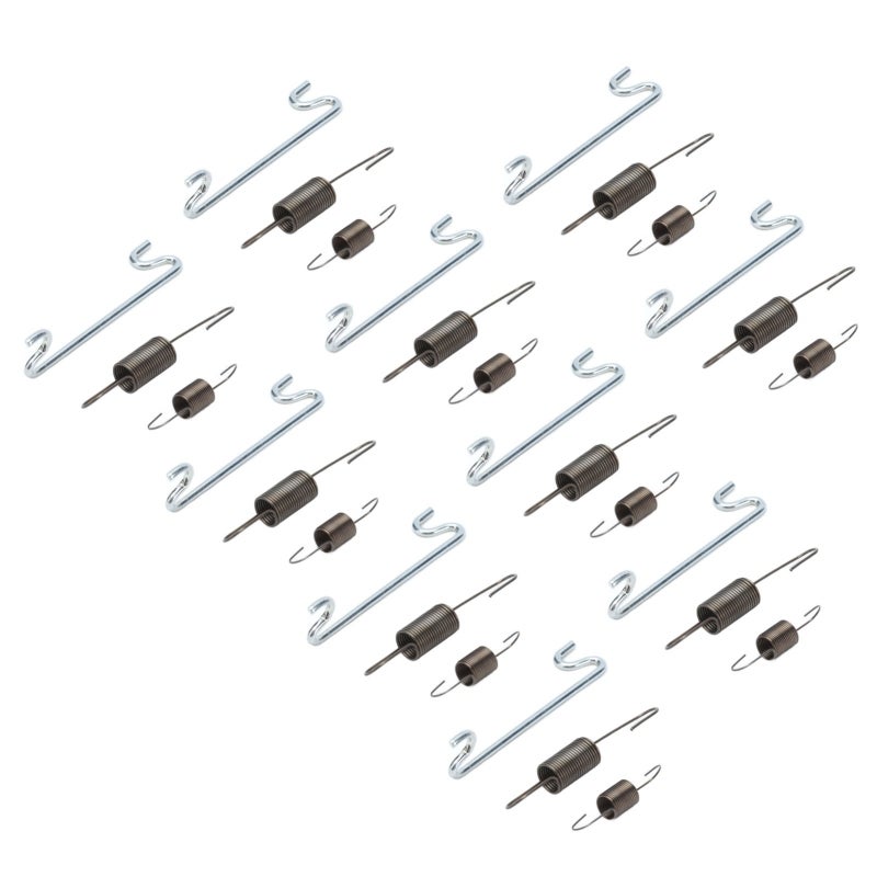 Throttle Return Spring: 10 Sets Premium Alloy Corrosion Resistant - Elastic Quick Restoration Governor Rod for Gasoline Diesel Generator Mechanical Repair - Image 2