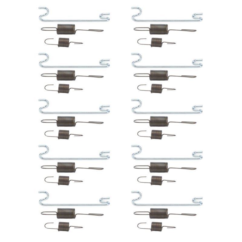 Throttle Return Spring: 10 Sets Premium Alloy Corrosion Resistant - Elastic Quick Restoration Governor Rod for Gasoline Diesel Generator Mechanical Repair - Image 3