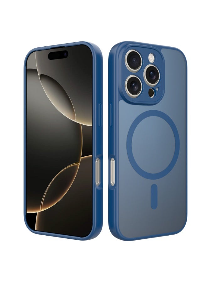 NIBEMINENT Protection Case With Magsafe For iPhone 14 Pro, Sapphire