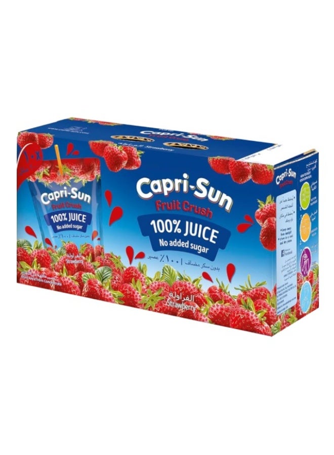 Strawberry Juice, 10 x 200ml, UAE