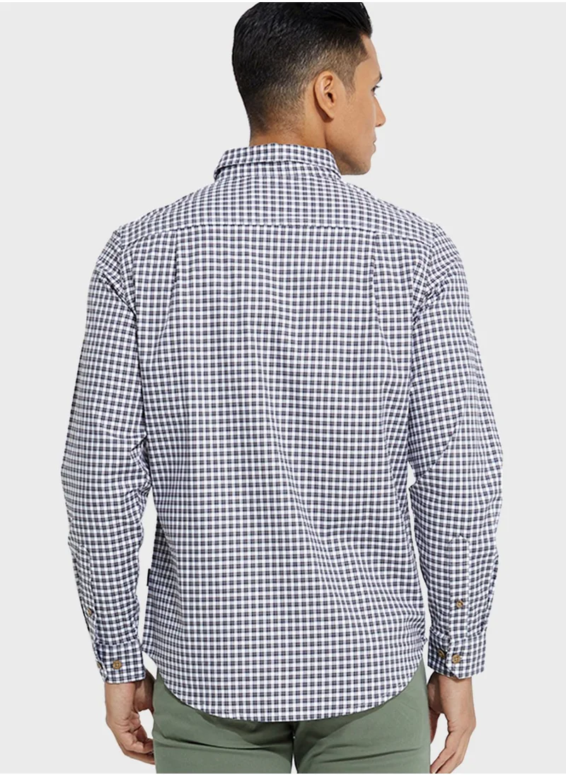 bhpoloclub Checked Slim Fit Shirt