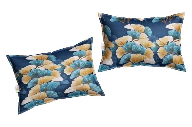 RD TREND® Glace Cotton Assorted Pillow Cover Set of 2 (4 Pcs) – Premium 210 TC, Standard Size 18"x28" | Soft & Breathable Floral Printed Design for Bedroom |Multi 1 - Image 4