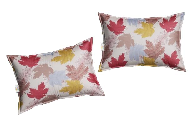RD TREND® Glace Cotton Assorted Pillow Cover Set of 2 (4 Pcs) – Premium 210 TC, Standard Size 18"x28" | Soft & Breathable Floral Printed Design for Bedroom |Multi 1 - Image 3