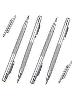 Tungsten Carbide Scriber with Magnet, 4 Pcs  Carbide Scriber Marking Tools with Extra 4 Replacement Marking Tip