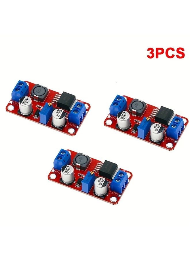 AOICRIE 3pcs 5A DC DC Step Up Power Module Boost Converter 3 3V 35V to 5V 9V 12V 24V XL6019 - Image 1