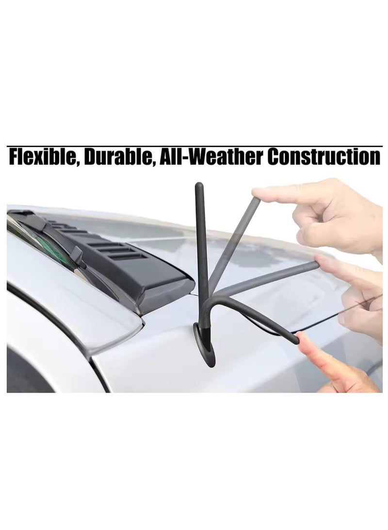 Generic Black Rubber Antenna for FJ Cruiser – FM/AM Radio Mount for Clear Reception  - Image 4