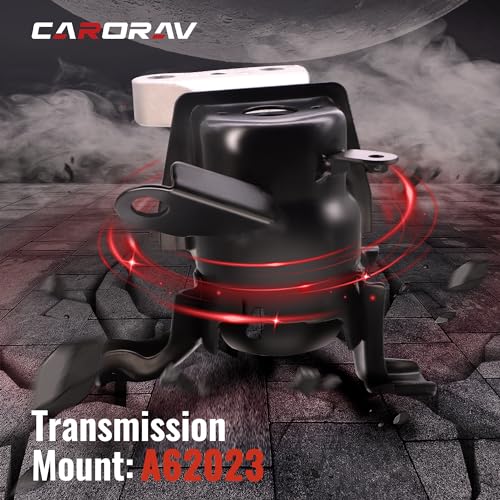 CARORAV Engine Motor Mount, Compatible with 2009-2013 Toyota Corolla 1.8L,2009-2013 Toyota Matrix 1.8L,2009-2010 Pontiac Vibe 1.8L,Replaces OE#A62027 A62039 A62015 A62023,Set of 4 - Image 5
