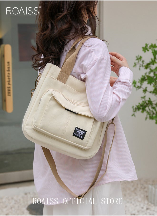 Large Capacity Shoulder Bag  Durable Macaron Color Scheme Smooth Zipper Solid Color Tote Bag - pzsku/ZD555143B93422E6EC700Z/45/_/1715668812/e25425fc-8d42-4f32-ab01-58f093b58b02