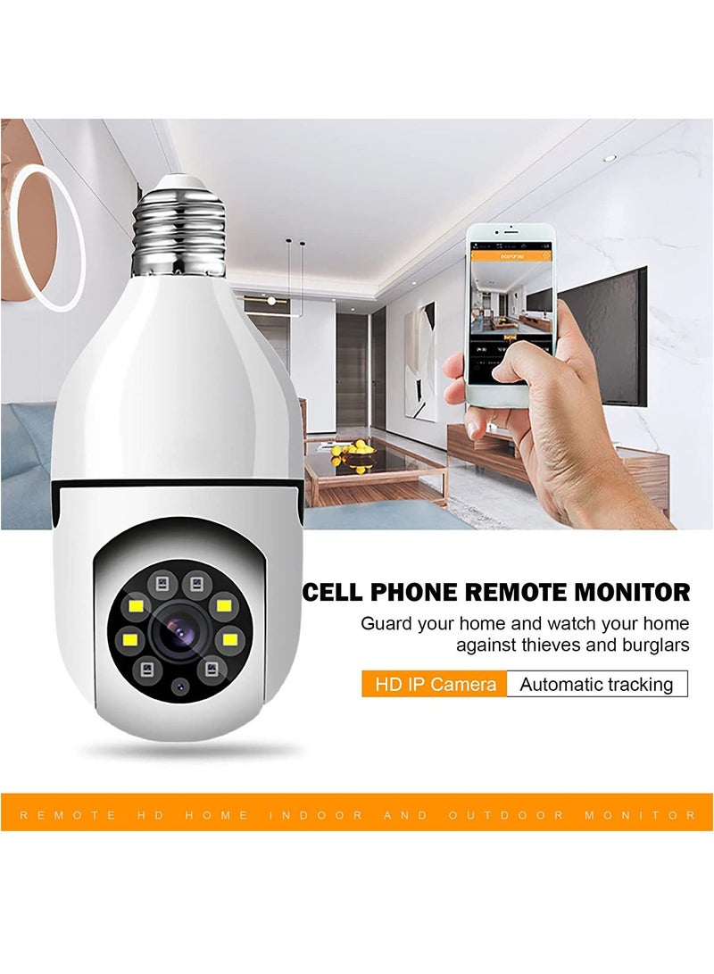 DubaiGallery 1080P Security Camera System with 2.4GHz WiFi, 360 Degree Wireless Home Surveillance Cameras, Night Vision, Two Way Audio, Smart Motion Detection - Image 2