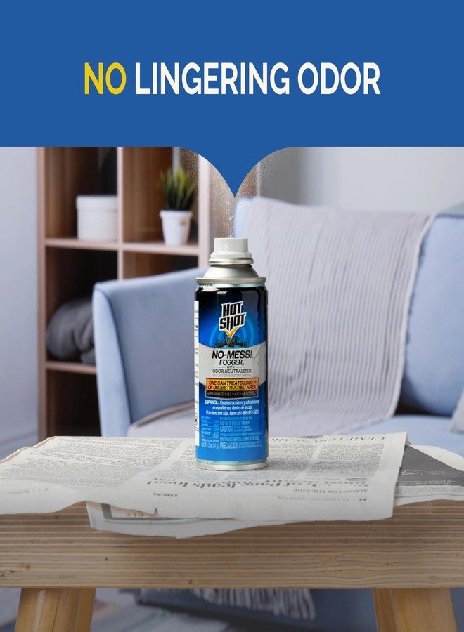 Hot Shot No Mess! Fogger With Odor Neutralizer, Kills Carpenter Ants, Spiders & Fleas, 3 Count, 1.2 Ounce - Image 5
