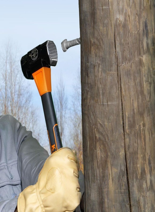 Klein Tools 80936MF Lineman's Milled-Face Hammer - Image 3