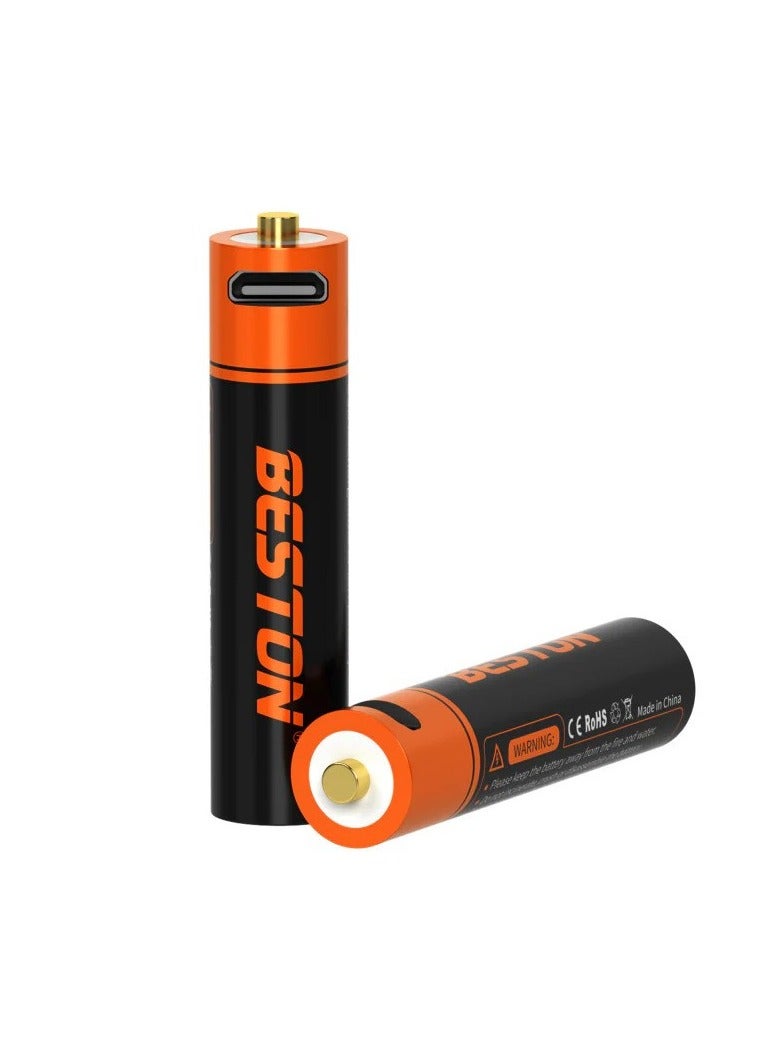 بيستون بطارية بيستون AAA قابلة للشحن 1.5 فولت مايكرو يو اس بي - قطعتان - Image 3