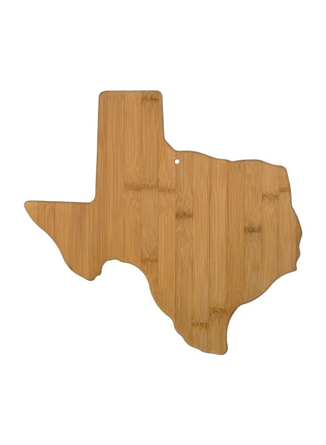 Totally Bamboo Texas State Shaped Bamboo Serving & Cutting Board - Image 1