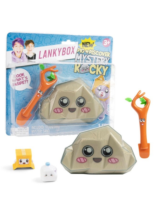 LankyBox Dig-n-Discover, Mystery Rocky. Collectible Mini Figures, Moldable Play Sand, Officially Licensed Merch - Image 2