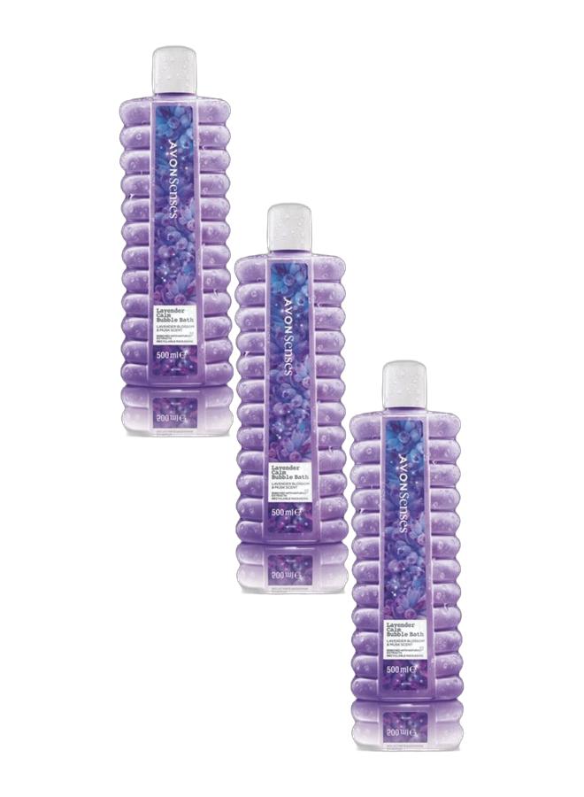 AVON حمام فقاعات اللافندر الهادئ - 500 مل - (عبوة من 3) - Image 1