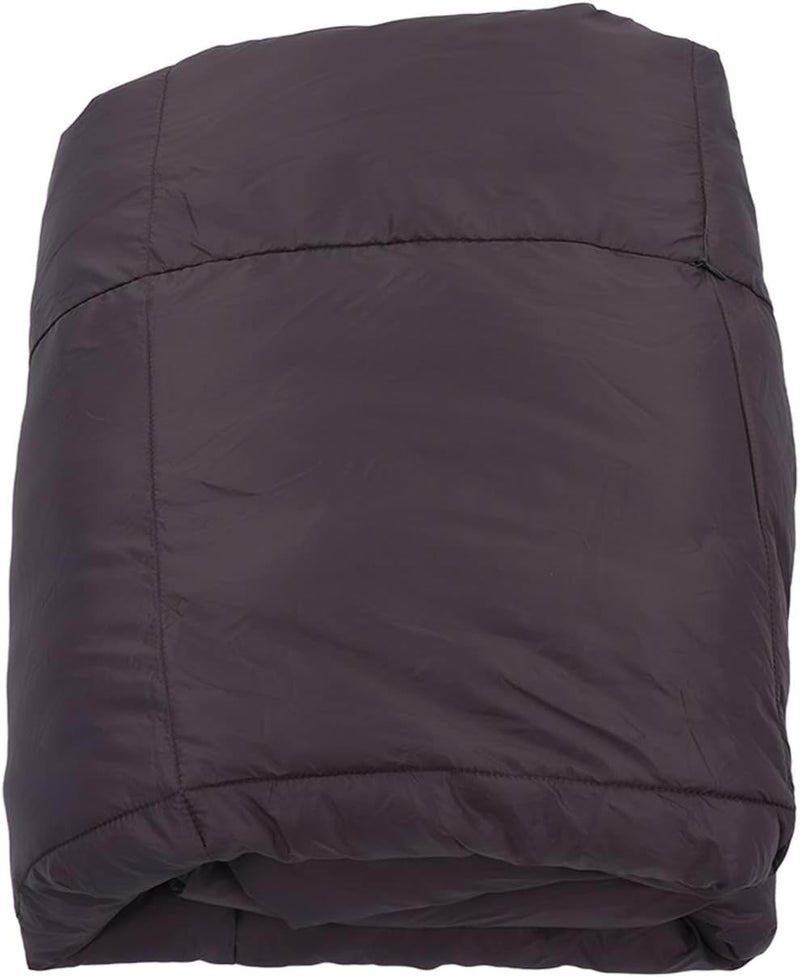 Jeanoko Electric Heated Blanket Large Warm Area 3 Gear USB Heating Blanket for Winter Shawl Vest Wearable Grey - Image 1