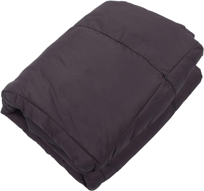 Jeanoko Electric Heated Blanket Large Warm Area 3 Gear USB Heating Blanket for Winter Shawl Vest Wearable Grey - Image 3