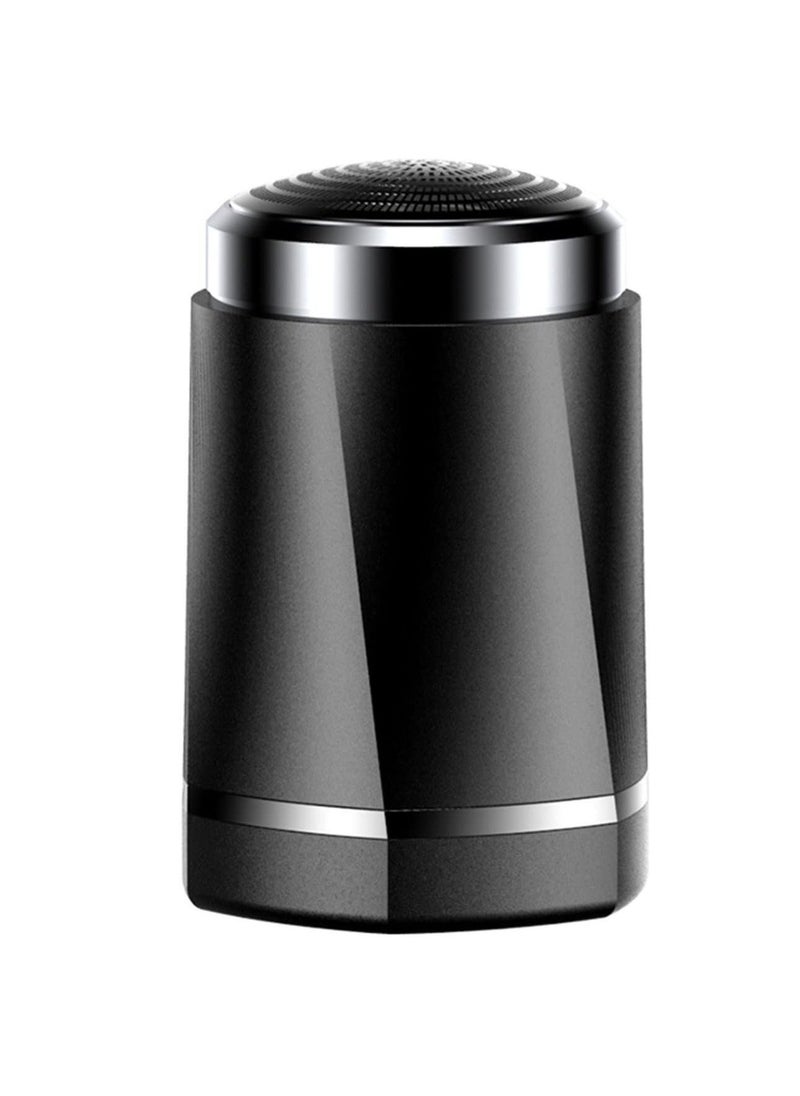 إكسفور 2 ماكينة حلاقة كهربائية للرجال ، جيب الحجم مصغرة المحمولة الجافة والرطبة المزدوجة الغرض ماكينة حلاقة ، قابلة للشحن متعددة الوظائف المحمولة السفر ماكينة حلاقة ، ومناسبة للرجال حلاقة وتقليم والجمال ، أسود والفضة - Image 2