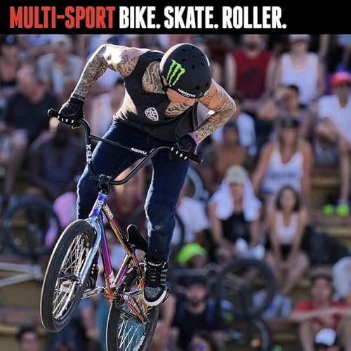 Triple Eight Dual Certified Bike and Skateboard Helmet, Kelly Green Matte, X-Small/Small - Image 5