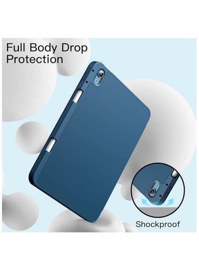 erorex Smart catcot Leather Case iPad 2024 Air 13-inch Teal - Image 4