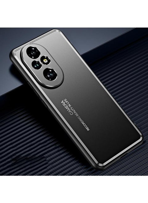 جراب لهاتف Honor 200 Pro مصنوع من المعدن غير اللامع
